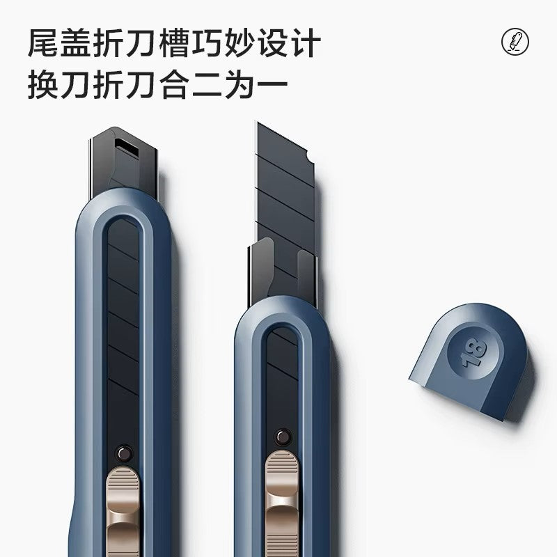 DELI NUSIGN CUTTER 18MM GREY ENS062