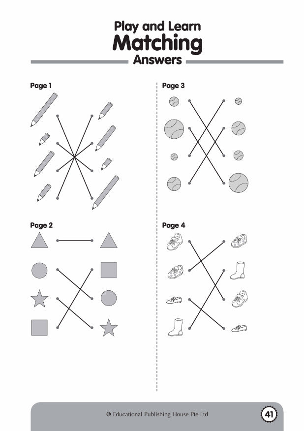 Learn Through Play - Matching