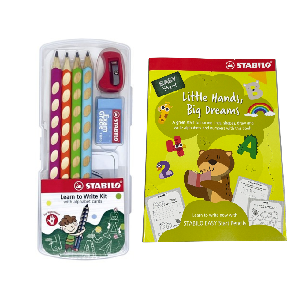 Stabilo Learn To Write Eg Kit Lh Mul Col