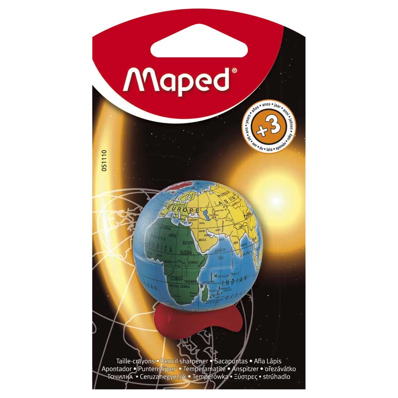 Maped Globe Sharpener- 1Hole 051110