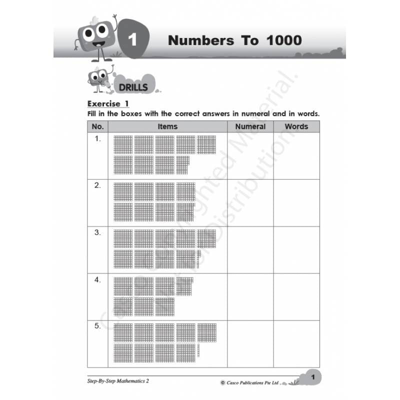 Step by Step Mathematics Primary 2 by Casco - Revised Edition