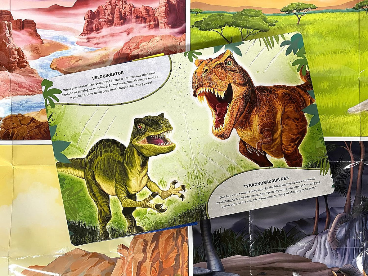 World of Dinosaurs My Busy Books - Storybook (Board book – Picture Book)