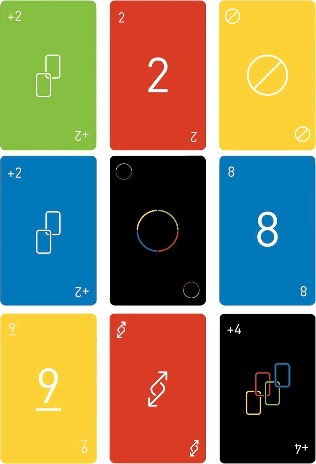 MATTEL UNO MINIMALISTA CARD GAME