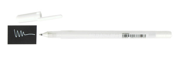 Sakura Gelly Roll Medium Tip Gel Pen - White Ink