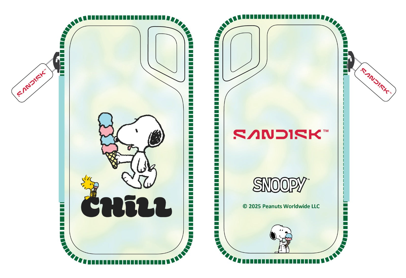 SSD Sandisk 1TB Extreme SSD - Snoopy