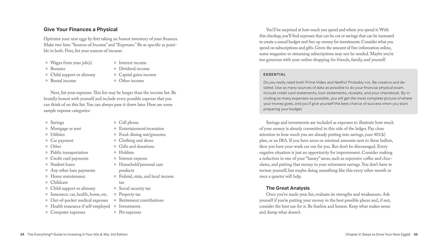 The Everything Guide to Investing in Your 20s & 30s, 3rd Edition: Your Step-by-Step Guide to: * Understanding Stocks, Bonds, and Mutual Funds * ... * Becoming Financially Independent (Paperback)