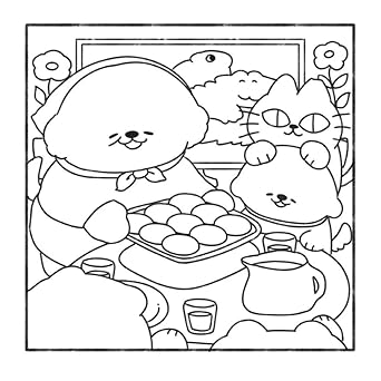 Cosy Chill: Colouring