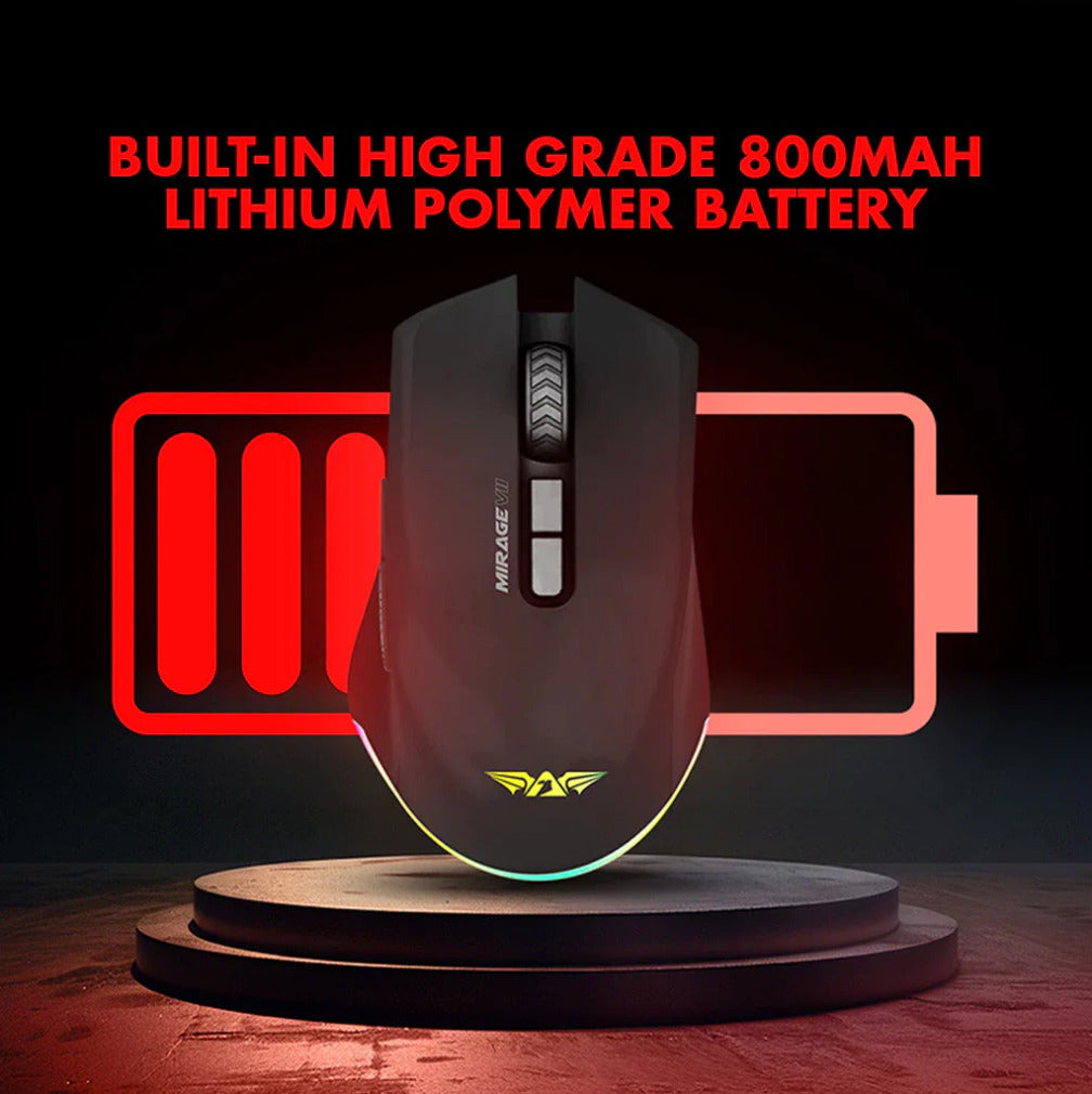 Armaggeddon Mirage-VII Gaming Mouse White