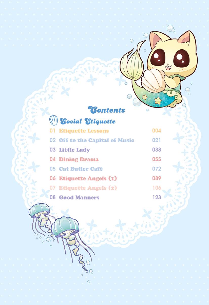 Candy Cuties Series 23: Undersea Madeleines: Topic: Social Etiquette