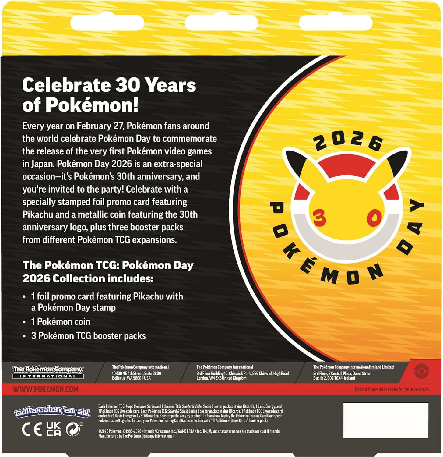 POKEMON TCG POKEMON DAY 2026 COLLECTION – Popular Book Company Pte Ltd