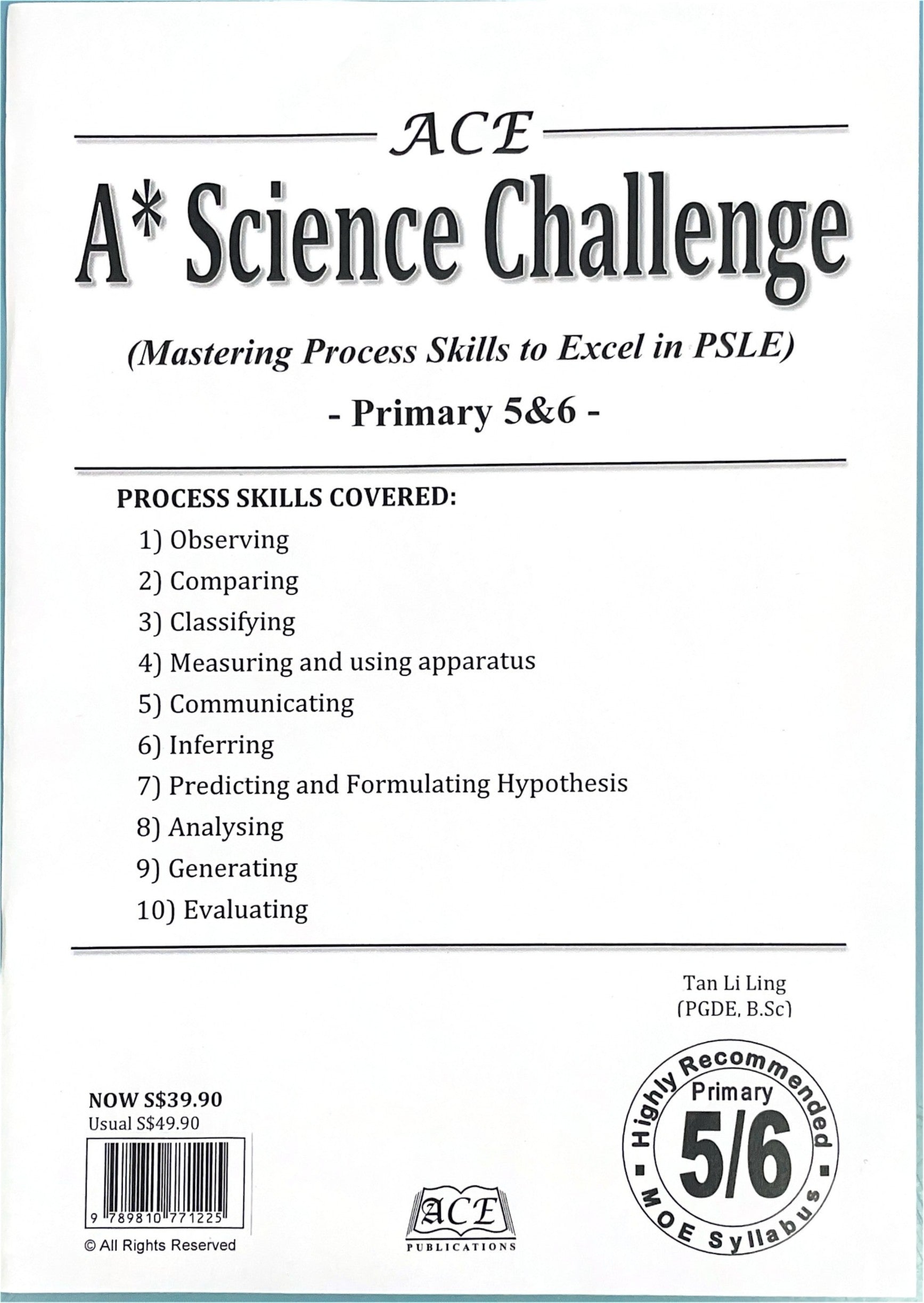  ACE A* Science Challenge – Primary 5 & 6 (PSLE) 