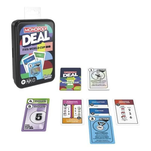 HASBRO MONOPOLY DEAL FIFA WORLD CUP 2026 EDITION CARD GAME
