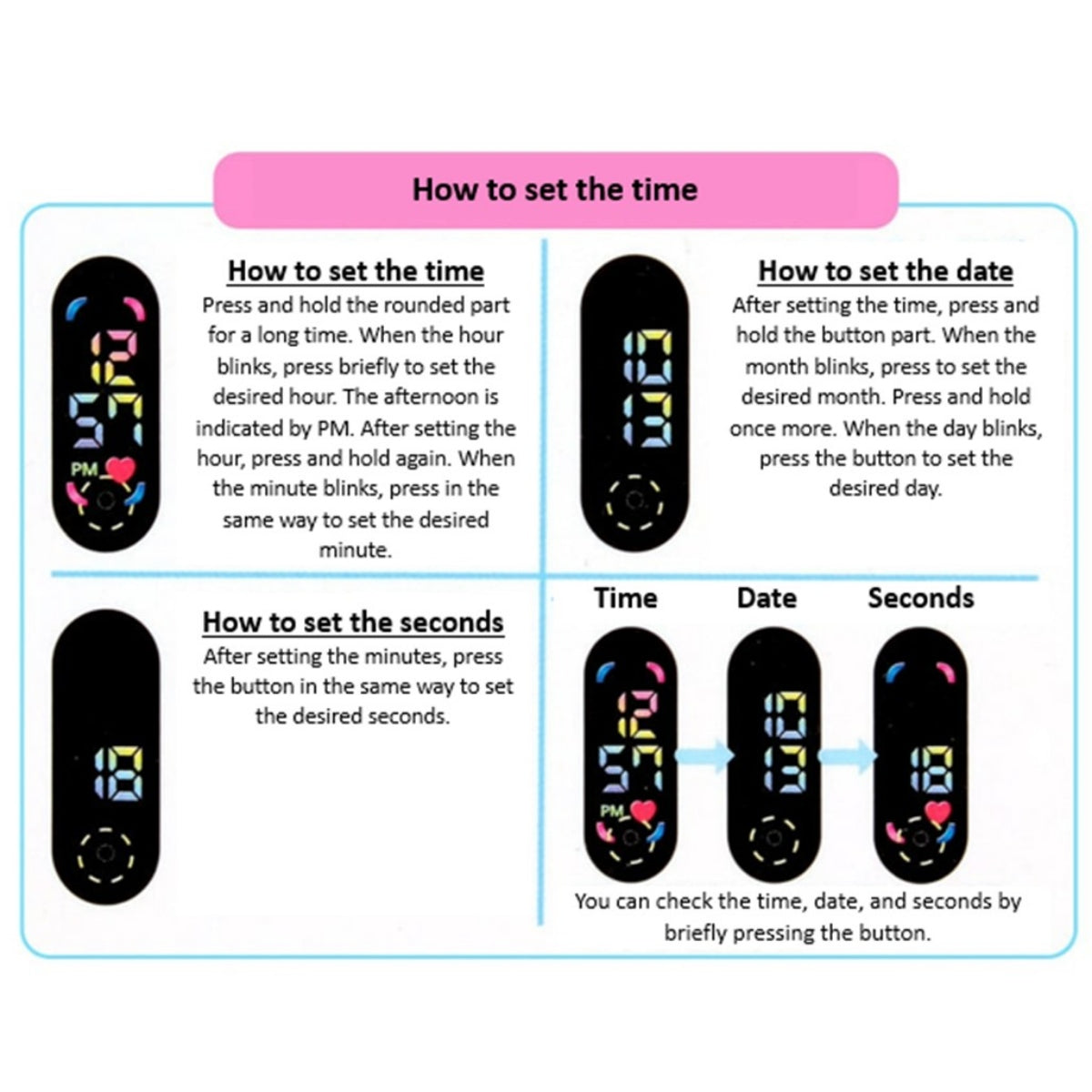 Sanrio Colour Change Kids Watch