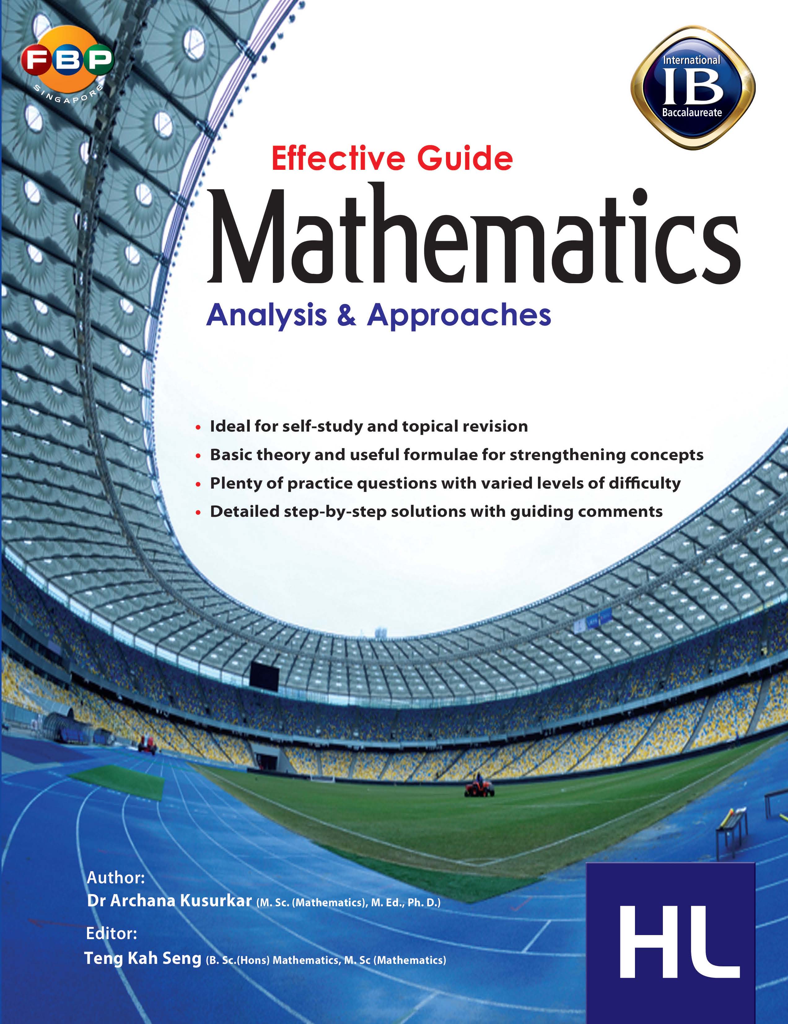 Ib Math Tools IB Maths Effective Guide (Analysis & Approaches) – Popular Book Company ...