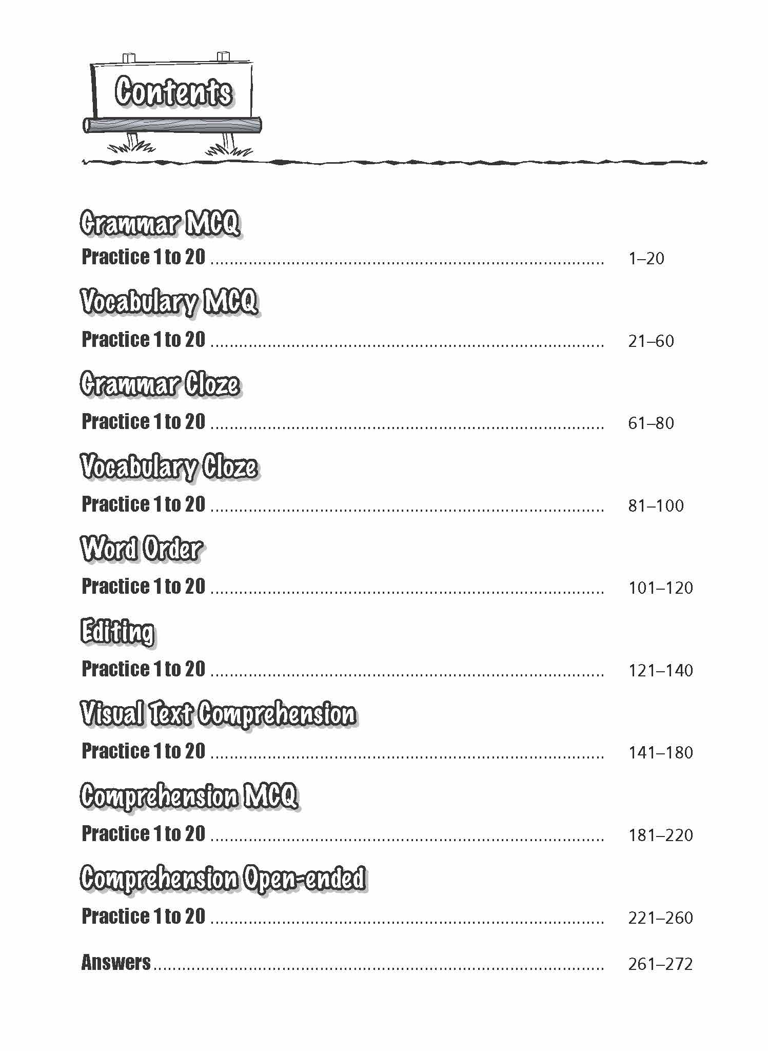 Primary 1 English Practice 1000+