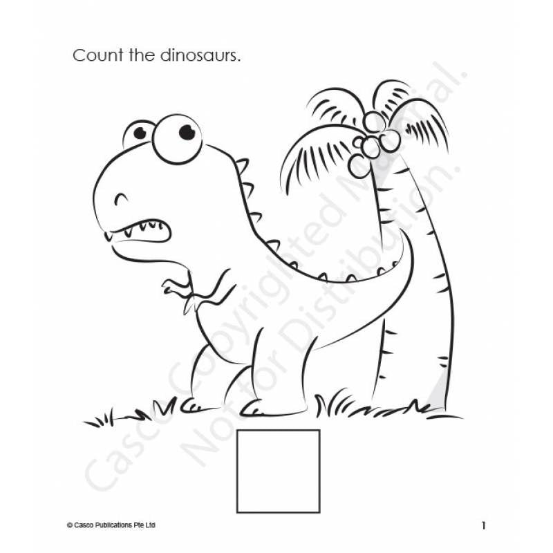Step by Step Early Math Skills Book 6: Counting Numbers to 10 (for Ages 4-5)