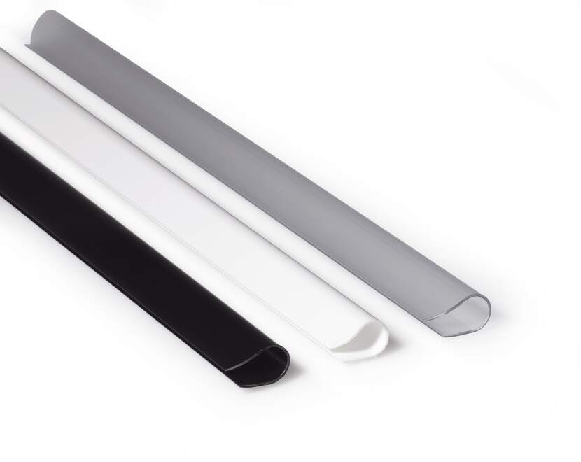 DURABLE #2909 SPINE BINDING BAR 9MM WHITE