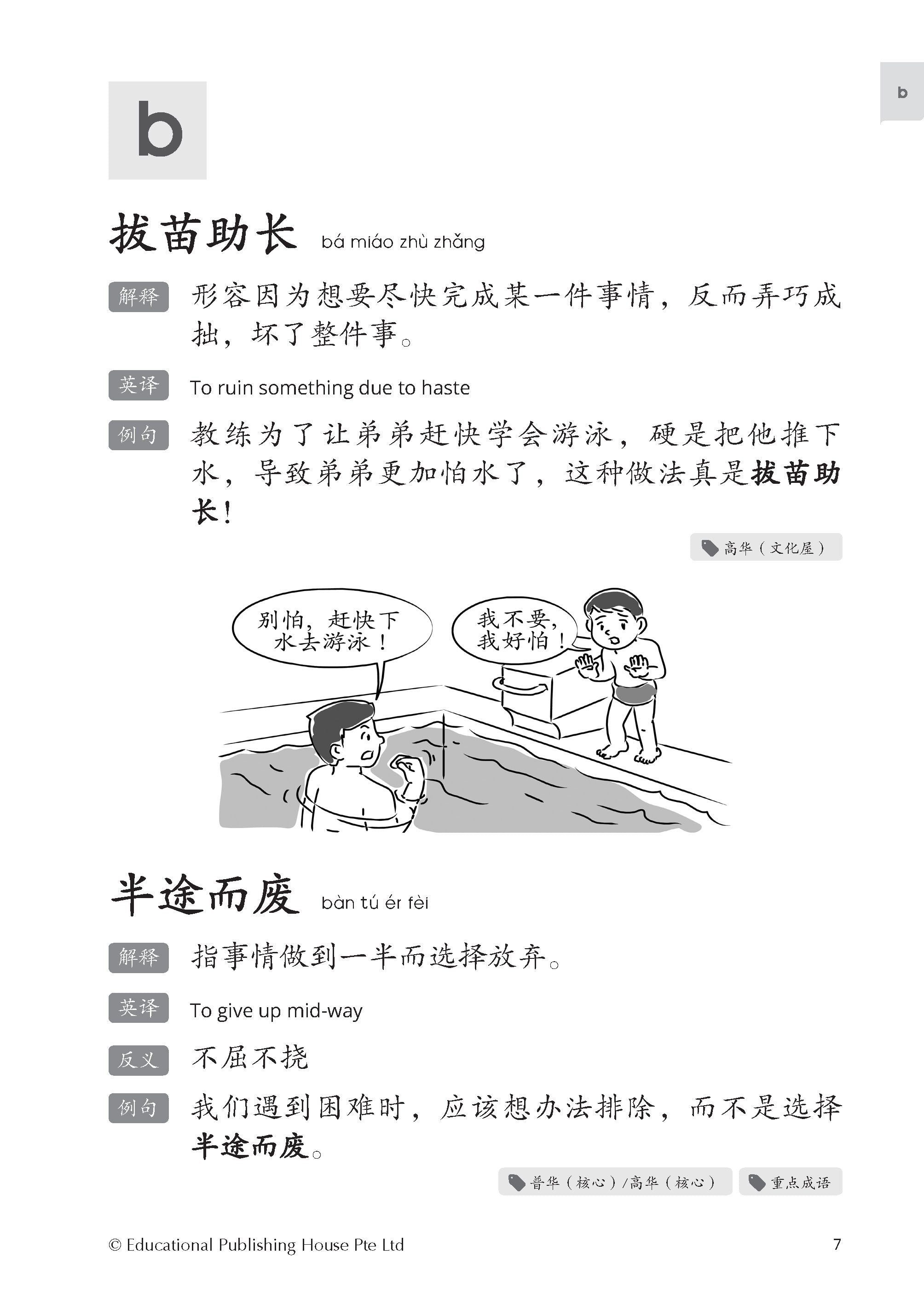 Spot On PSLE Chinese Idioms 2nd Edition 成语一点通