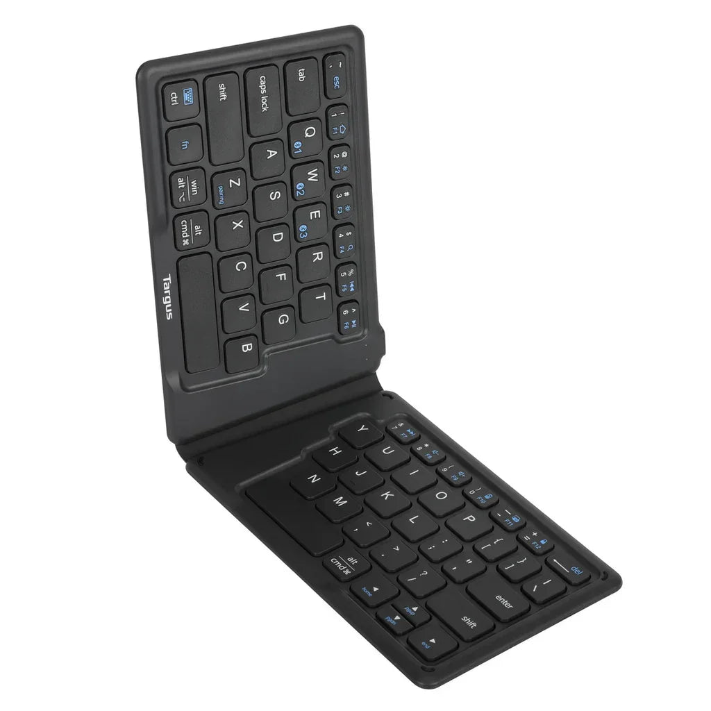 TARGUS AKF003AP-50 Ergonomic Foldable Bluetooth® Antimicrobial Keyboard