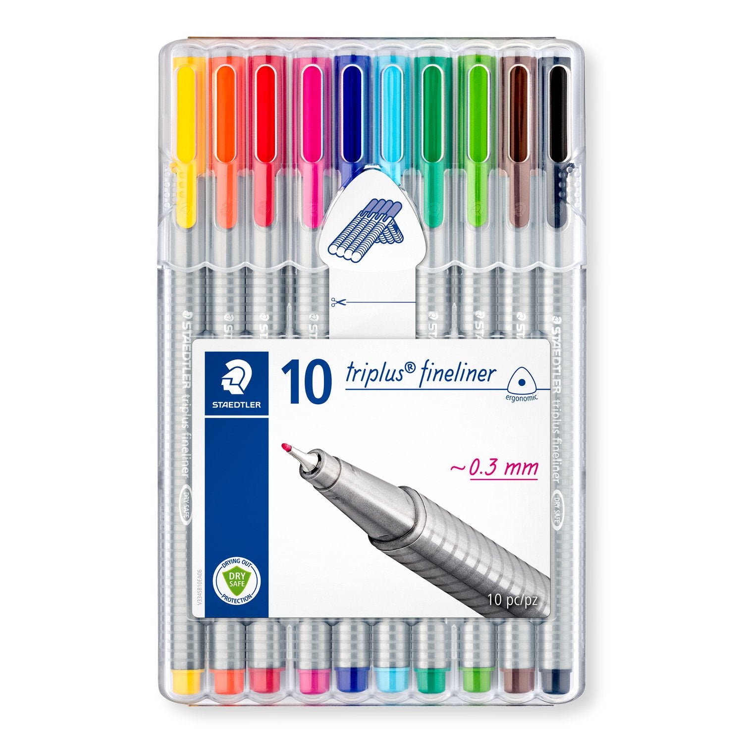Staedtler 334 SB10 Triplus Fineliner