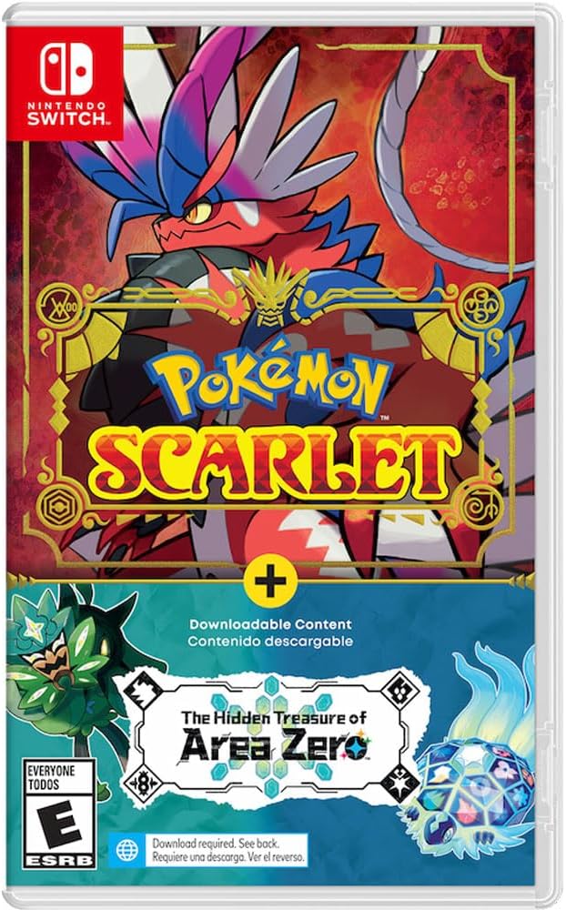 Pokemon Scarlet The Hidden Treasure of Area Zero Bundle - Nintendo Switch