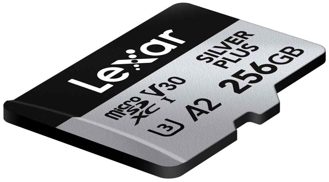 Lexar 256GB Silver Plus C10 R205/W150 Memory Card
