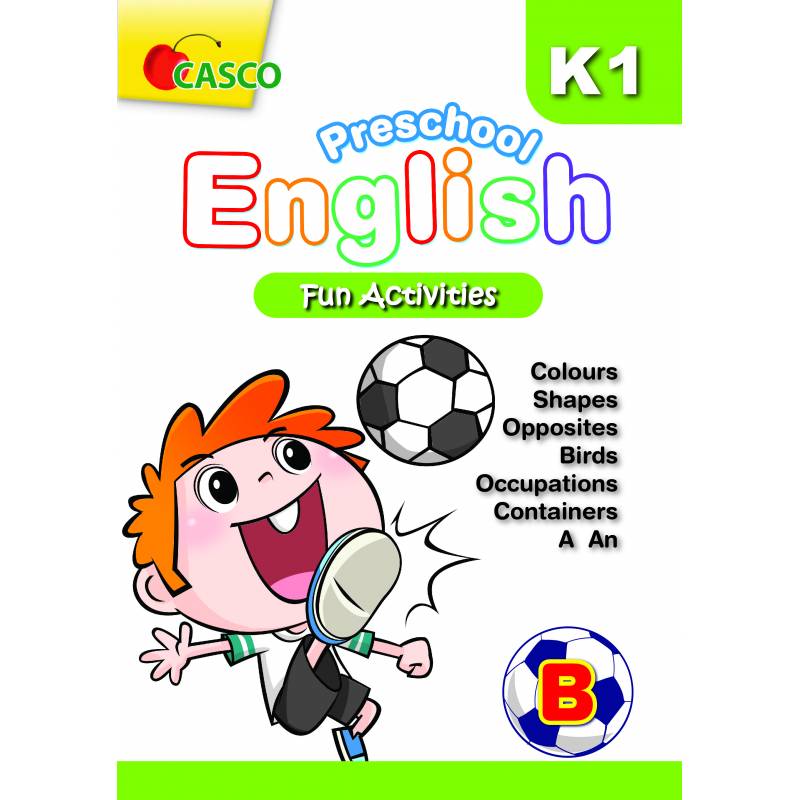 Preschool English Fun Activities K1 Book B