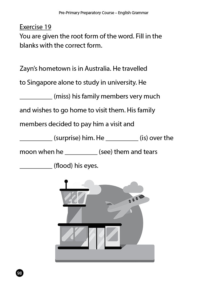 Pre-Primary Preparatory Course English Grammar