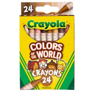 CRAYOLA CRAYONS 24CT COTW 520108