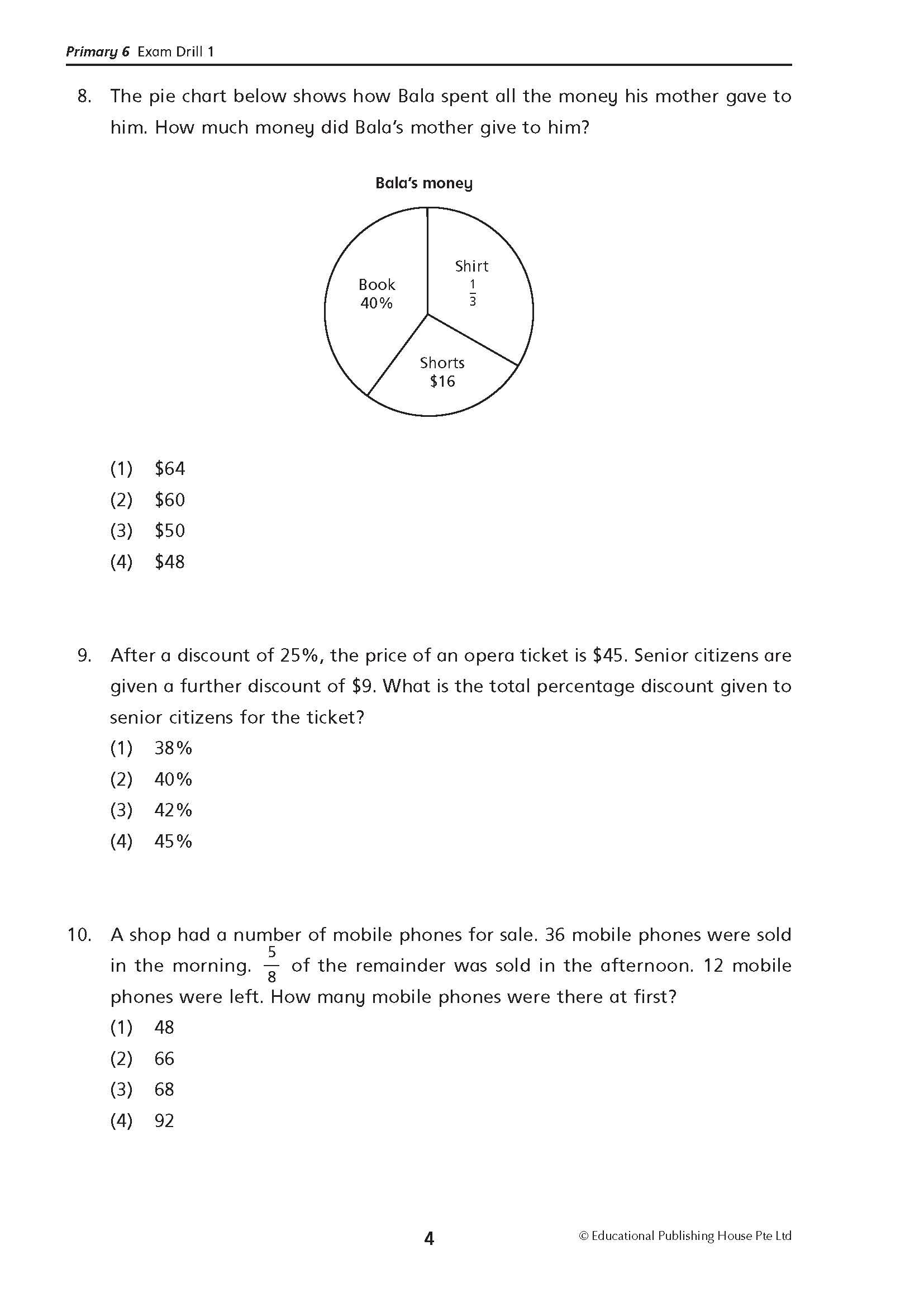 Primary 6 Last-Minute Maths Exam Drills