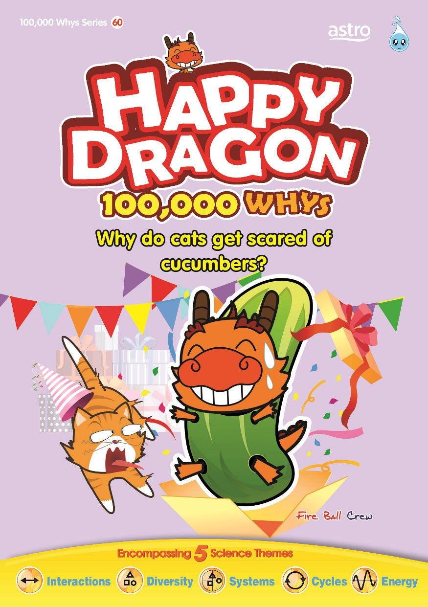 Happy Dragon 100k Whys Series 60 – Why Are Cats Afraid Of Cucumbers?