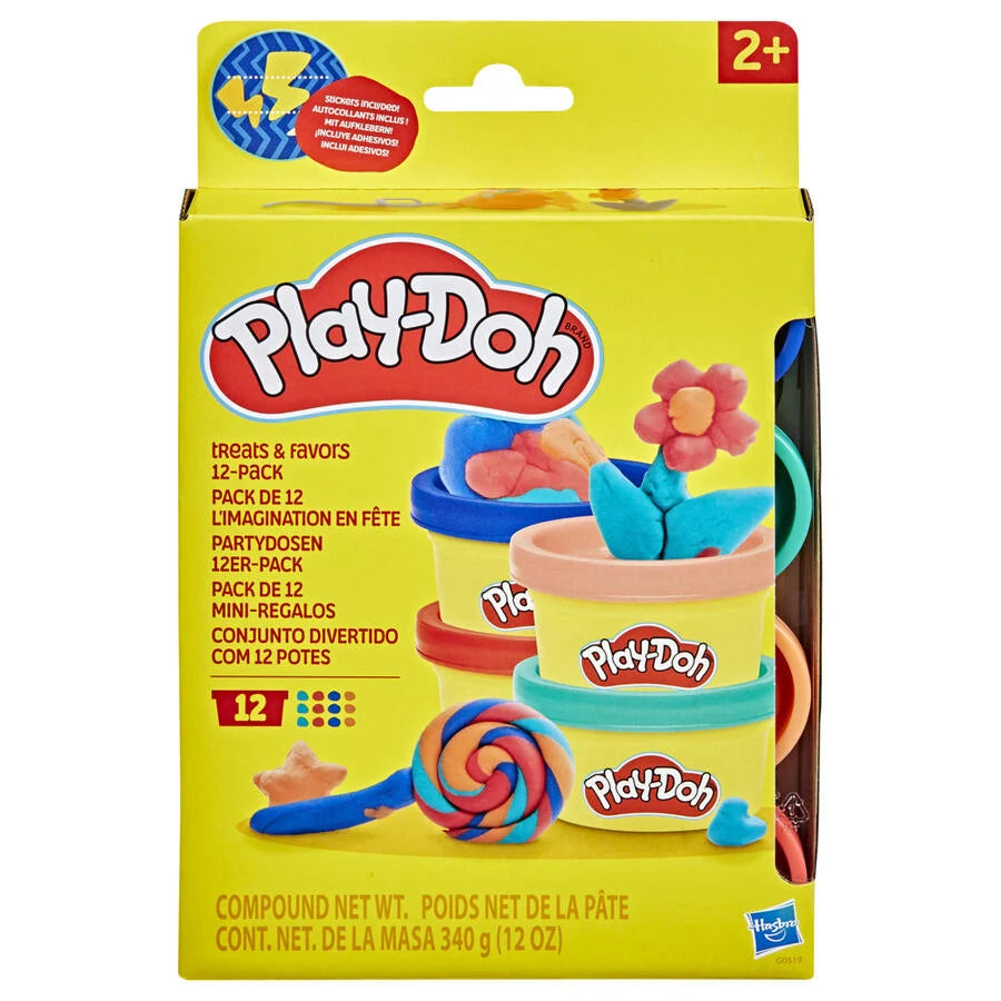 HASBRO PLAYDOH TREATS AND FAVORS 12 PACK