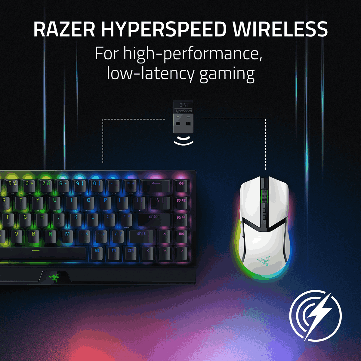 Razer Cobra Pro Wireless Gaming Mouse White