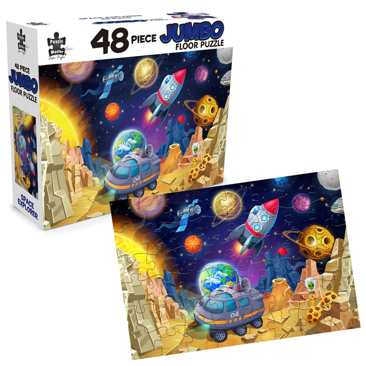 PUZZLE MASTER 48 PIECE JUMBO FLOOR PUZZLE SPACE EXPLORER