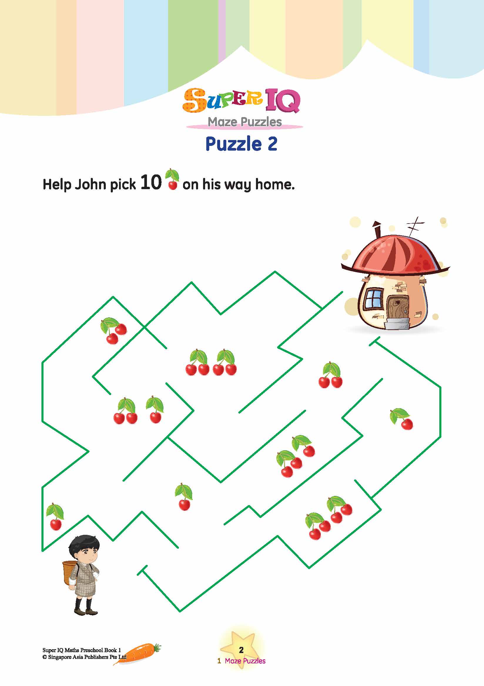 SUPER IQ Maths Level 1 (4-5 years) – Popular Book Company Pte Ltd