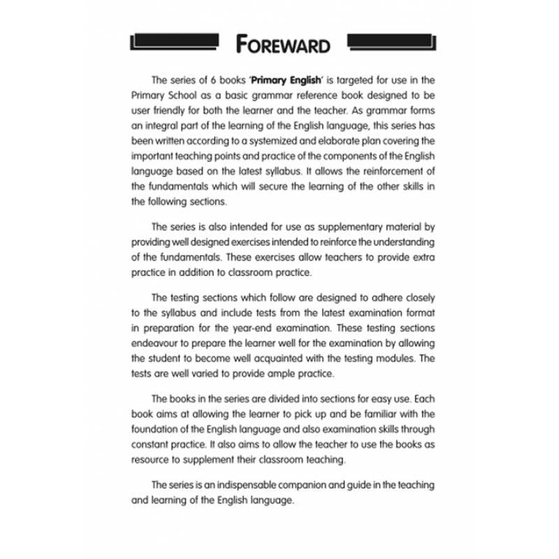 Primary English 1