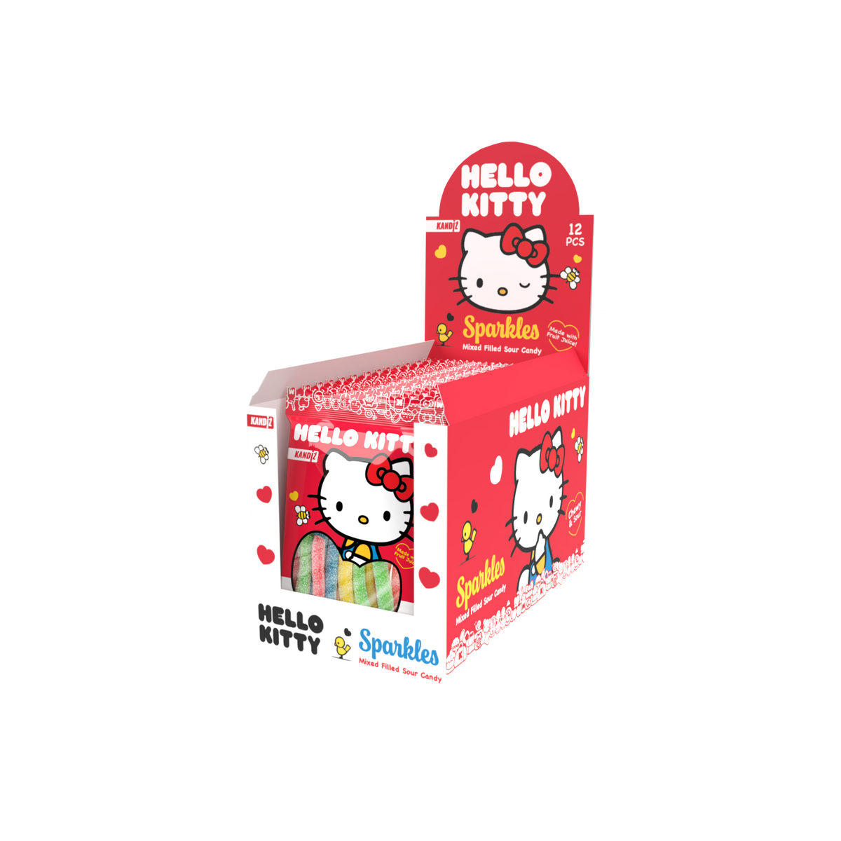 Hello Kitty Sparkles Filled Fruits 80g