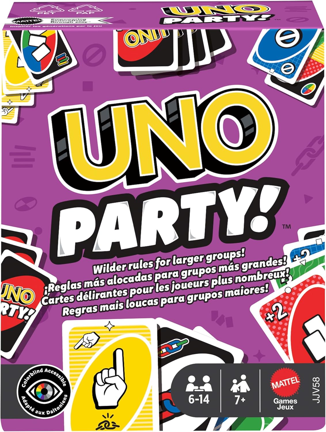 MATTEL UNO PARTY CARD GAME