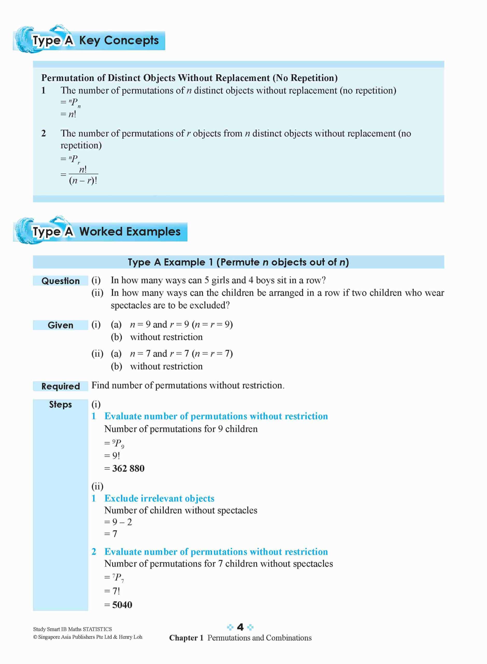 STUDY SMART IB Mathematics Statistics