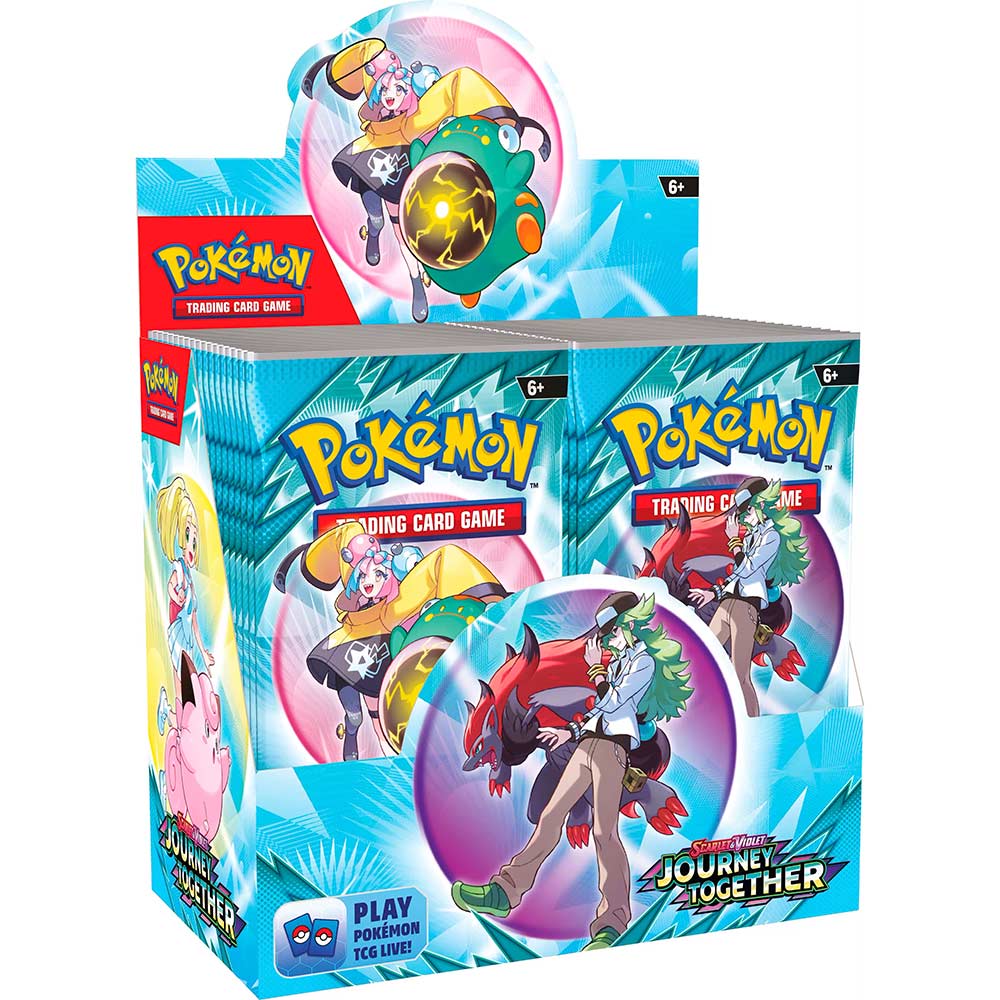 Pokemon Trading Card Game: Scarlet & Violet Journey Together Booster Pack (10 Cards)
