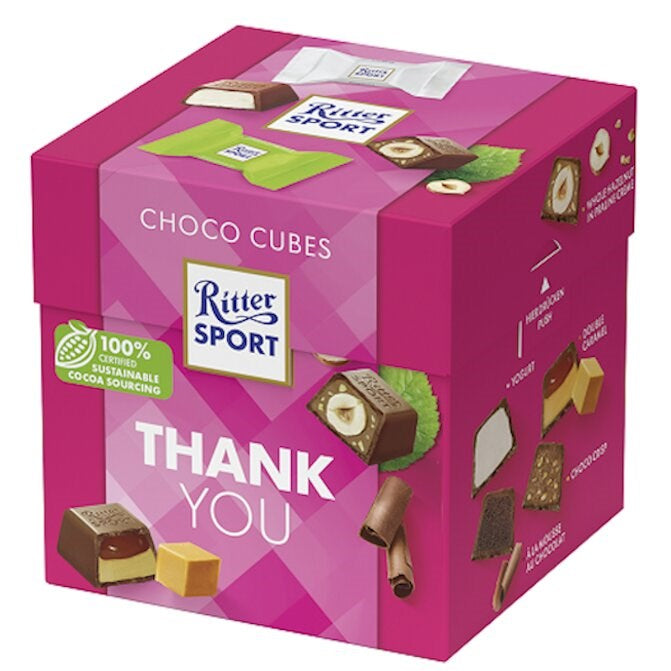 Ritter Sport Cubes Thank You 176g