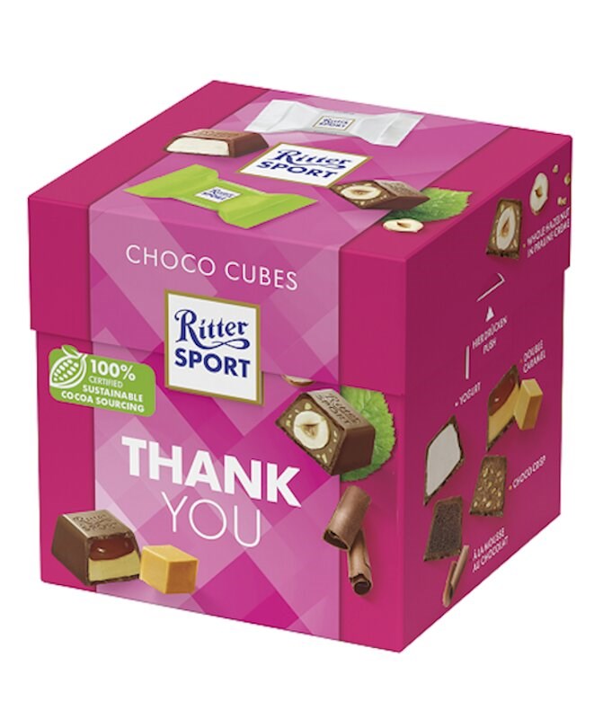 Ritter Sport Cubes Thank You 176g