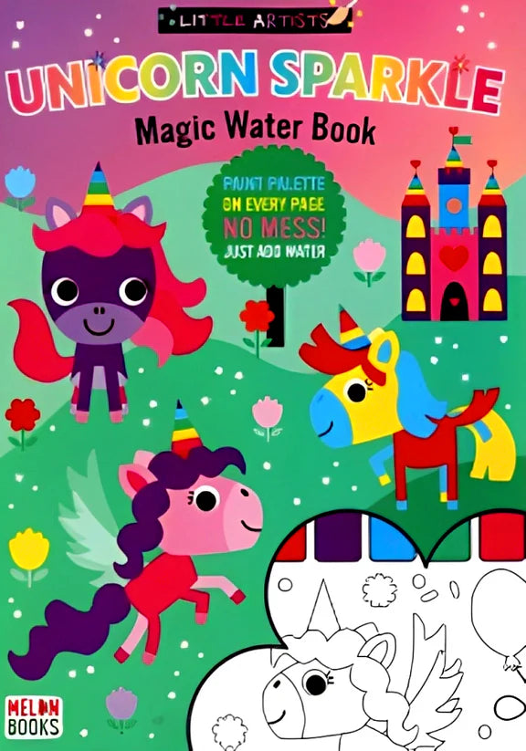 Magic Water Book: Unicorn Sparkle