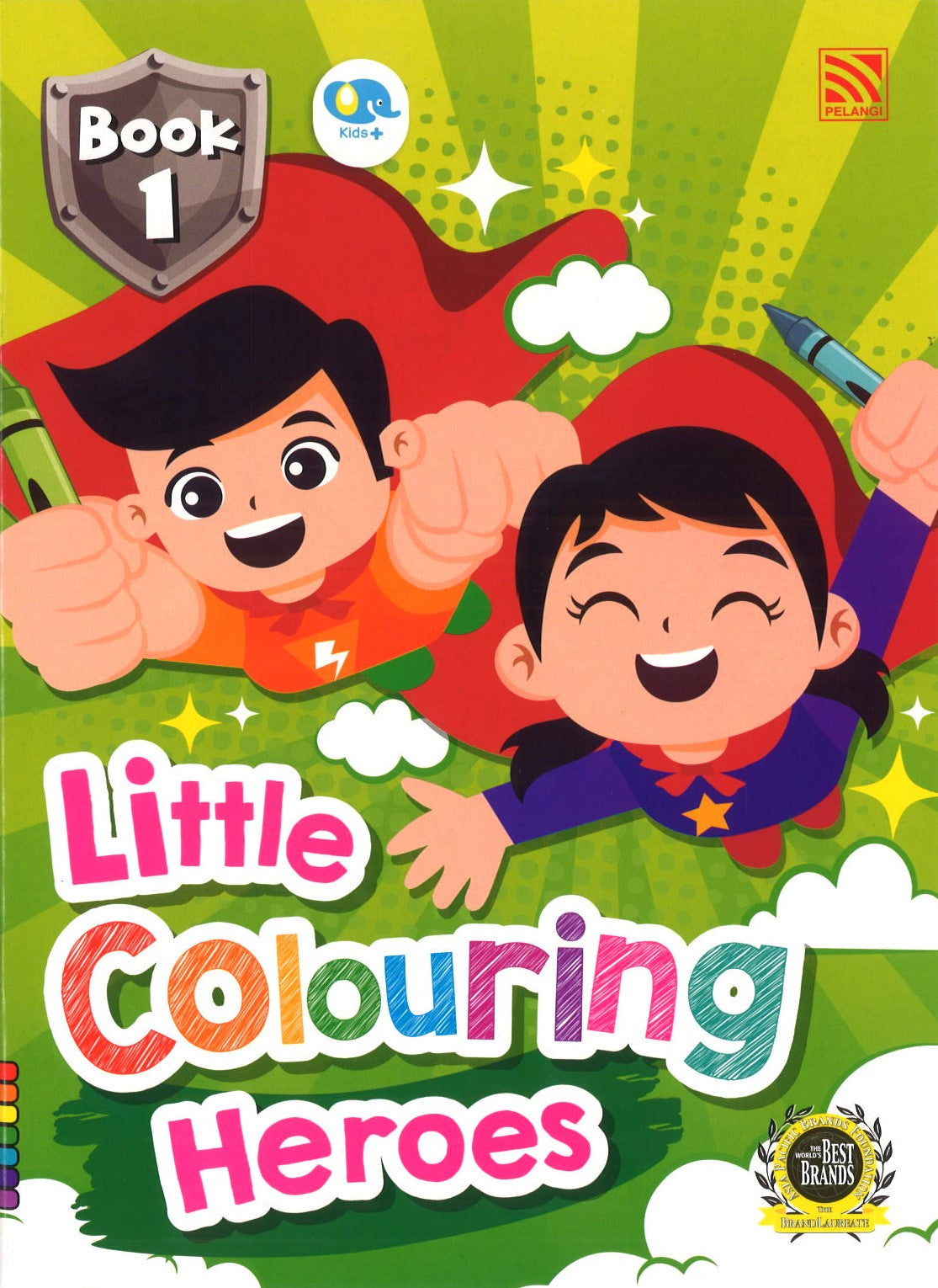 Little Colouring Heroes Book 1