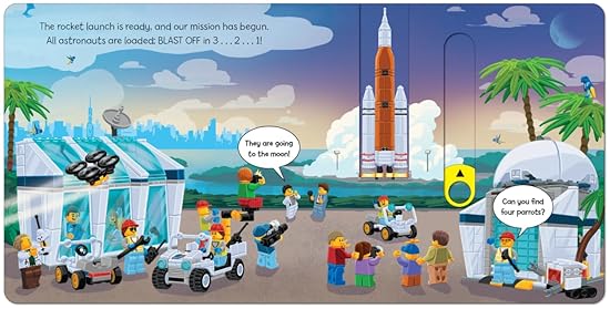 LEGO® City Space Mission: A Push, Pull And Slide Book (LEGO® City Push Pull And Slide Books) – Board Book 