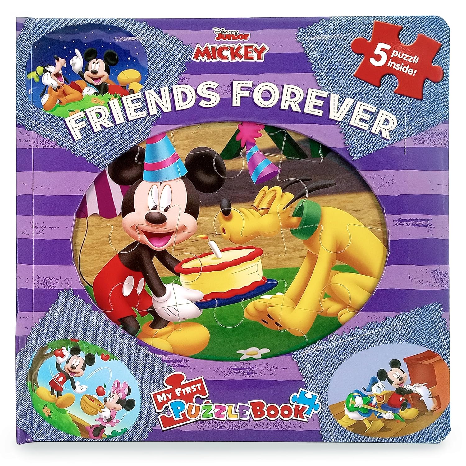 Disney Jr Mickey My First Puzzle Book (Puzzle – Picture Book)