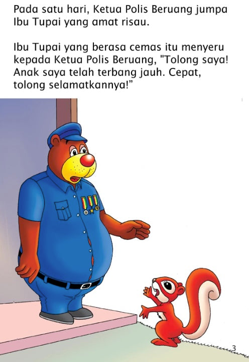 Siri Mari Bercerita: Jangan Takut, Anak Tupai