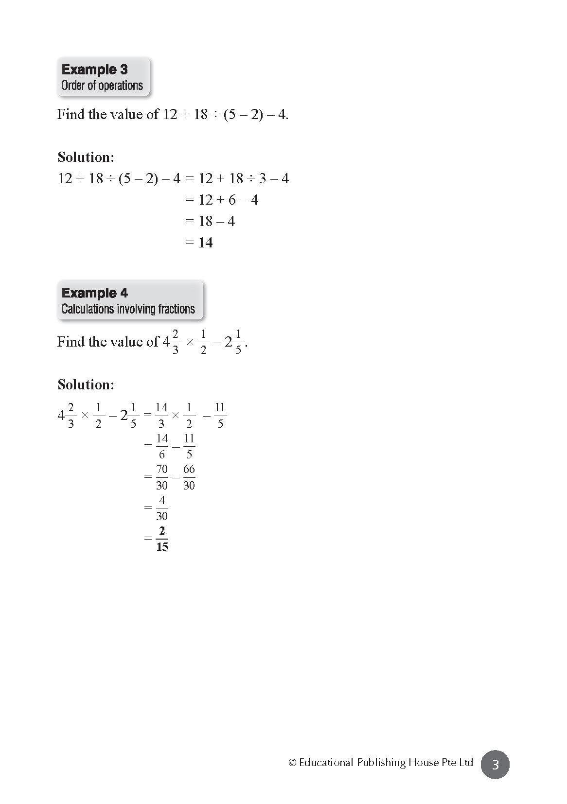 S3/4 G1 Maths At Your Fingertips