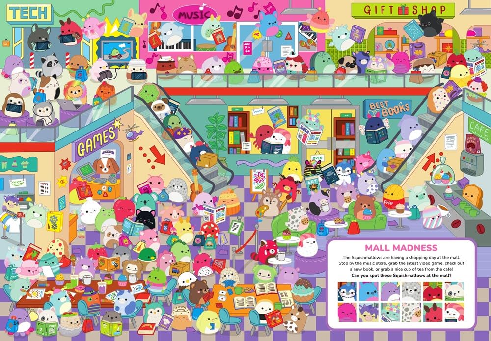 Squishmallows: Squish and Seek (Hardcover)