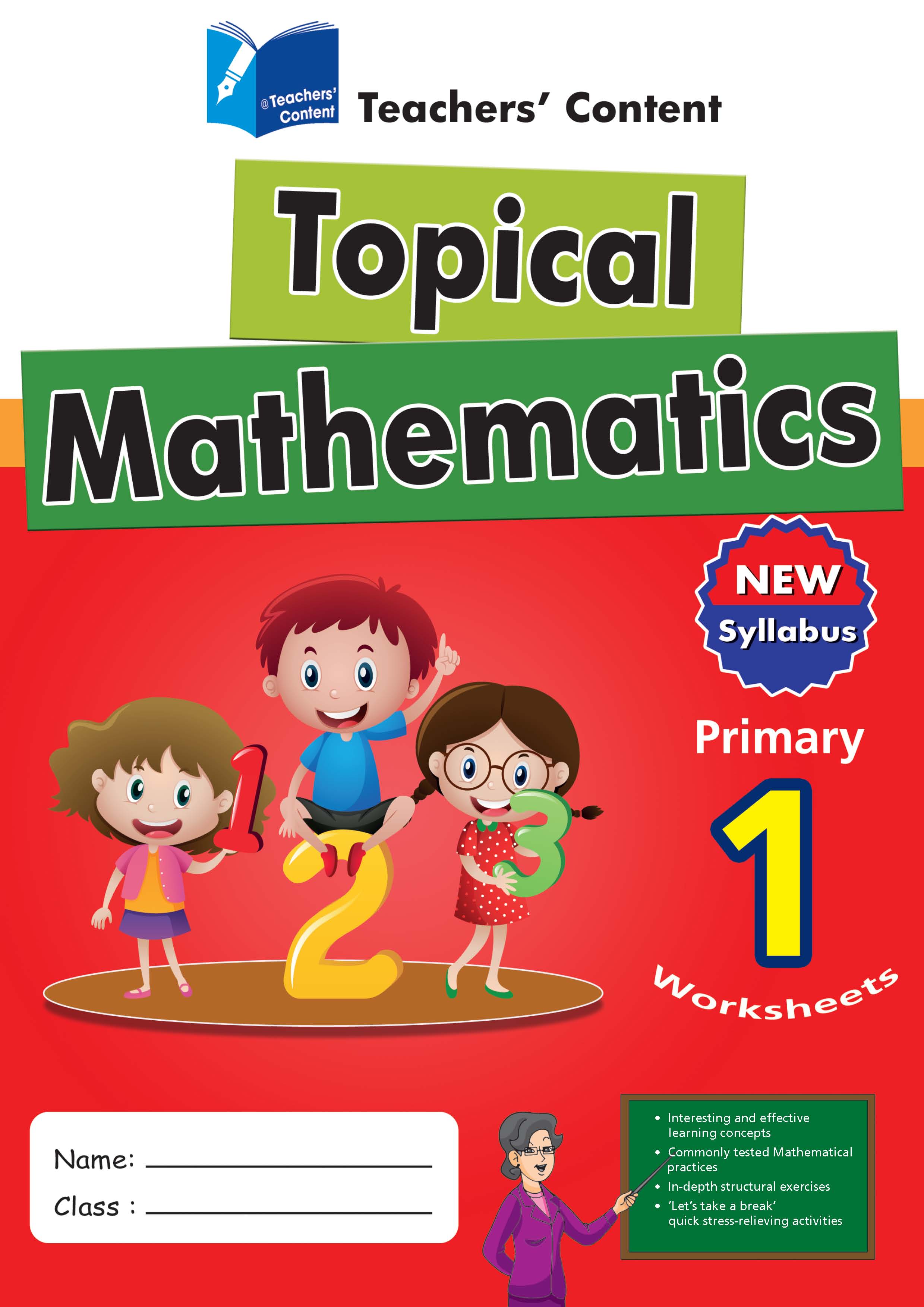 Primary 1 Topical Maths Worksheets